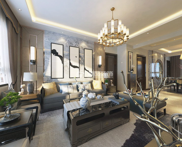 中式風(fēng)格沙發(fā)背景 中式風(fēng)格沙發(fā)背景