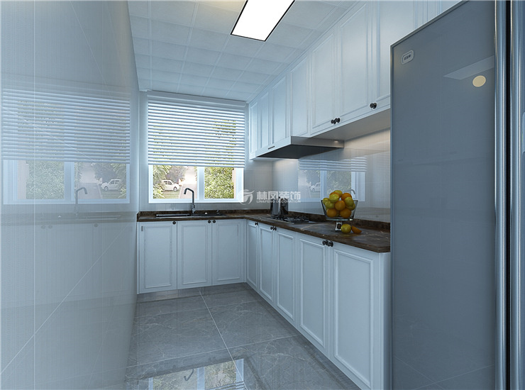 美好奉璽臺(tái)108平現(xiàn)代簡約風(fēng)格廚房裝修效果圖