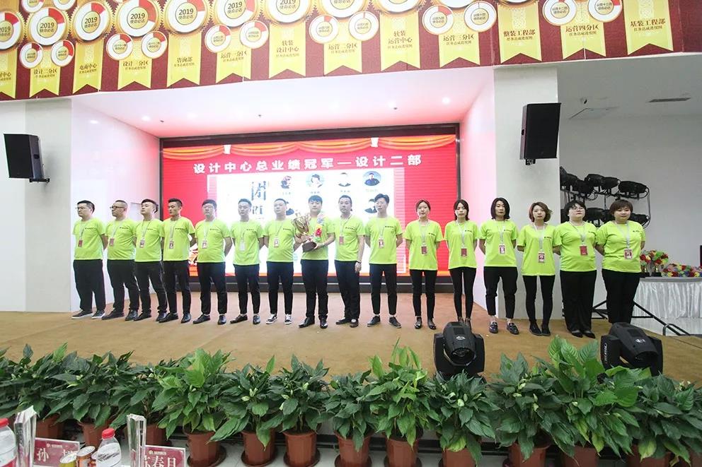 設(shè)計(jì)中心團(tuán)隊(duì)總業(yè)績冠軍——設(shè)計(jì)二部