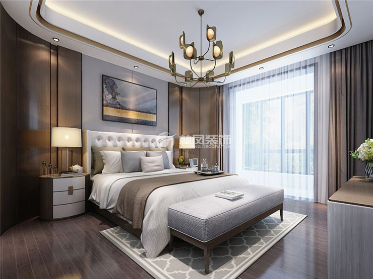 華潤(rùn)置地昆侖御150㎡臥室裝修效果圖