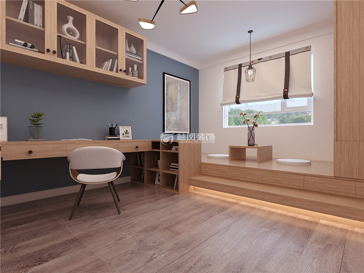 書(shū)房吊柜裝修效果圖