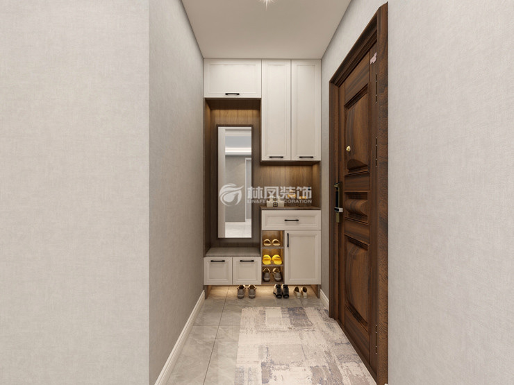 改變?nèi)霊?hù)門(mén)顏色裝修效果圖