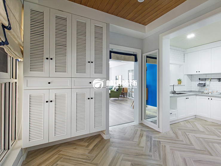 北歐風(fēng)格玄關(guān)鞋柜裝修效果圖