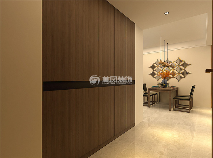 現(xiàn)代風(fēng)格玄關(guān)鞋柜裝修案例