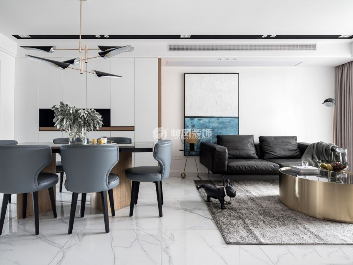 客餐廳合并設(shè)計裝修效果圖