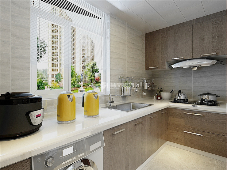 北歐風(fēng)格廚房裝修效果圖