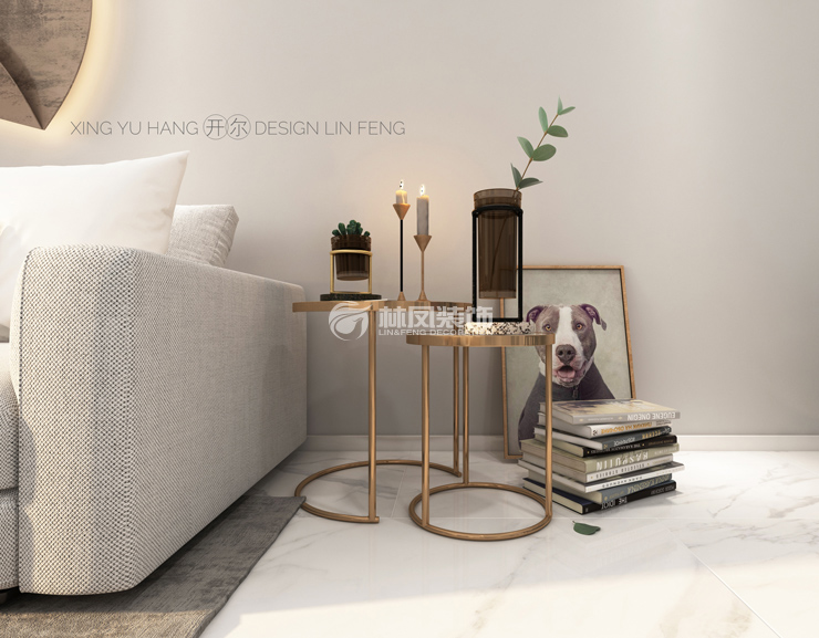 現(xiàn)代風(fēng)格沙發(fā)邊幾設(shè)計(jì)裝修效果圖