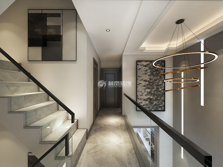 現(xiàn)代風格樓梯設計裝修效果圖