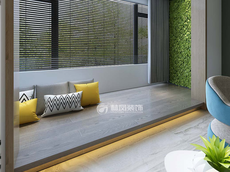 現(xiàn)代風格地臺設(shè)計裝修效果圖