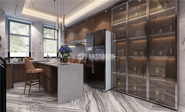 開(kāi)放式廚房裝修效果圖