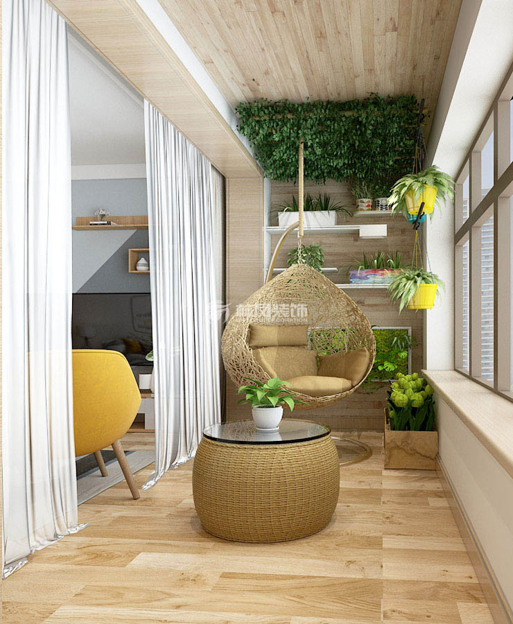 陽臺(tái)裝修效果圖