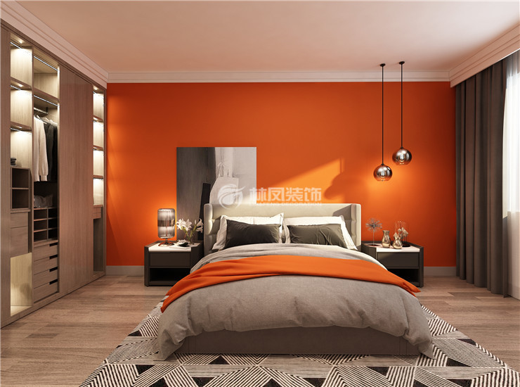 現(xiàn)代風格臥室壁燈裝修效果圖