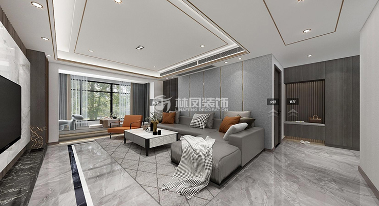 港式風格地毯裝飾裝修效果圖