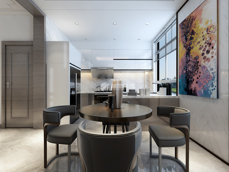 開(kāi)放式廚房的吊柜設(shè)計(jì) 開(kāi)放式廚房的吊柜設(shè)計(jì)