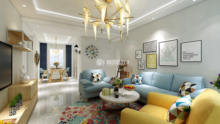 簡約現(xiàn)代裝修風(fēng)格沙發(fā)背景墻