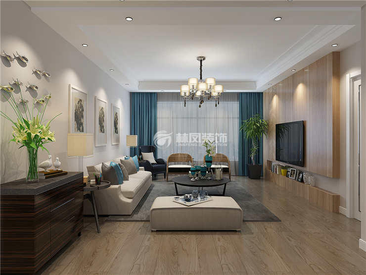 龍湖唐寧one-144㎡-現(xiàn)代風格-客廳.jpg