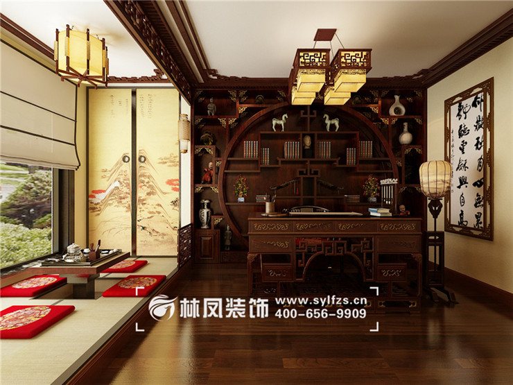 華發(fā)領南薈-158平-中式風格-書房.jpg