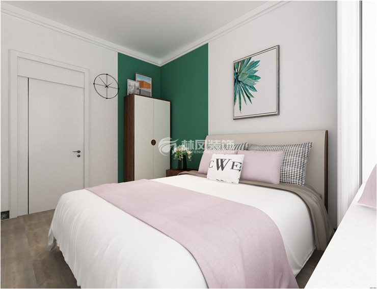 保利達江灣城-91㎡-北歐現(xiàn)代- 次臥 (1).jpg