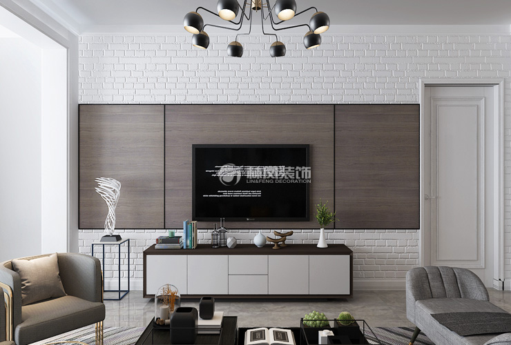 綠城全運村-130平米-現(xiàn)代風(fēng)格-客廳 (3).jpg