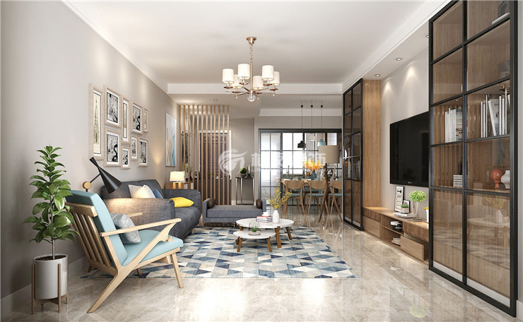 龍湖唐寧ONE-156平-現(xiàn)代風(fēng)格-客廳.jpg