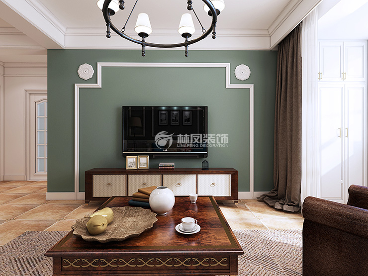 中?？党?87平-美式風(fēng)格-客廳 (3).jpg