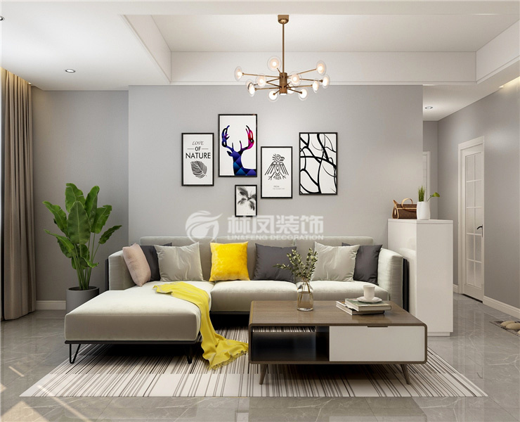 久業(yè)佳園-90㎡-現(xiàn)代風格-客廳2.jpg