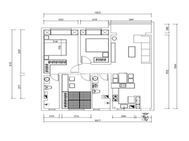 碧桂園鳳凰城-117平-北歐風(fēng)格- 平面圖.jpg