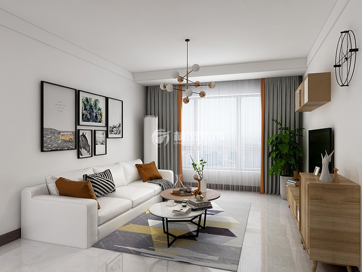 金輝優(yōu)步學府-110平-現(xiàn)代風格- 客廳2.jpg