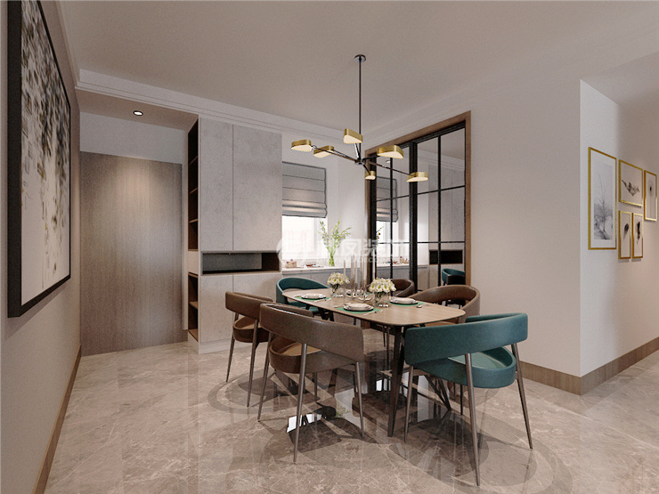 中?？党?125平-現(xiàn)代風(fēng)格-餐廳.jpg