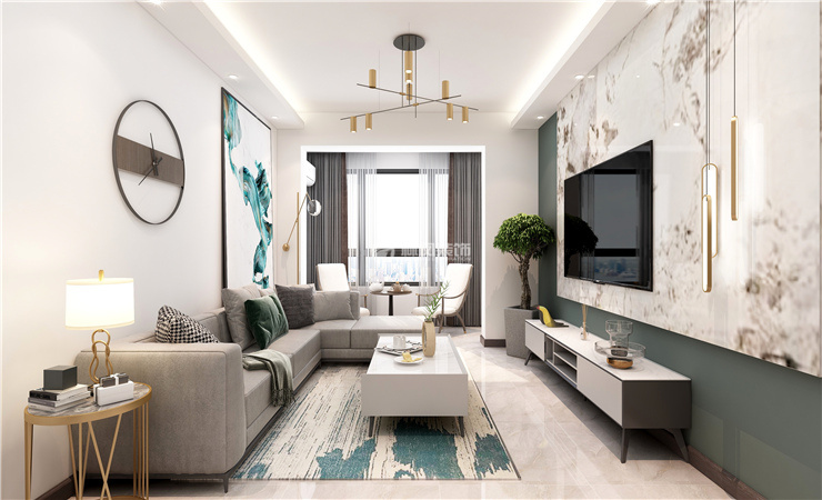 中海城錦城-現(xiàn)代風格-客廳.jpg
