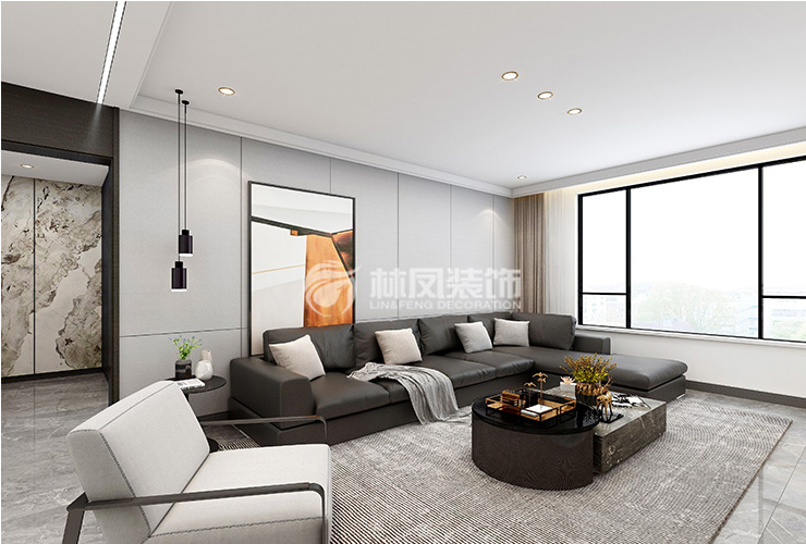旭輝東越城-120平-現(xiàn)代簡約風格-客廳2.jpg