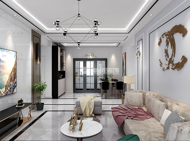 陽光100果嶺公館137平-現(xiàn)代簡(jiǎn)約-客廳 (2).jpg