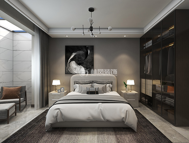 金石小鎮(zhèn)-300平-現代簡約-負一臥室.jpg