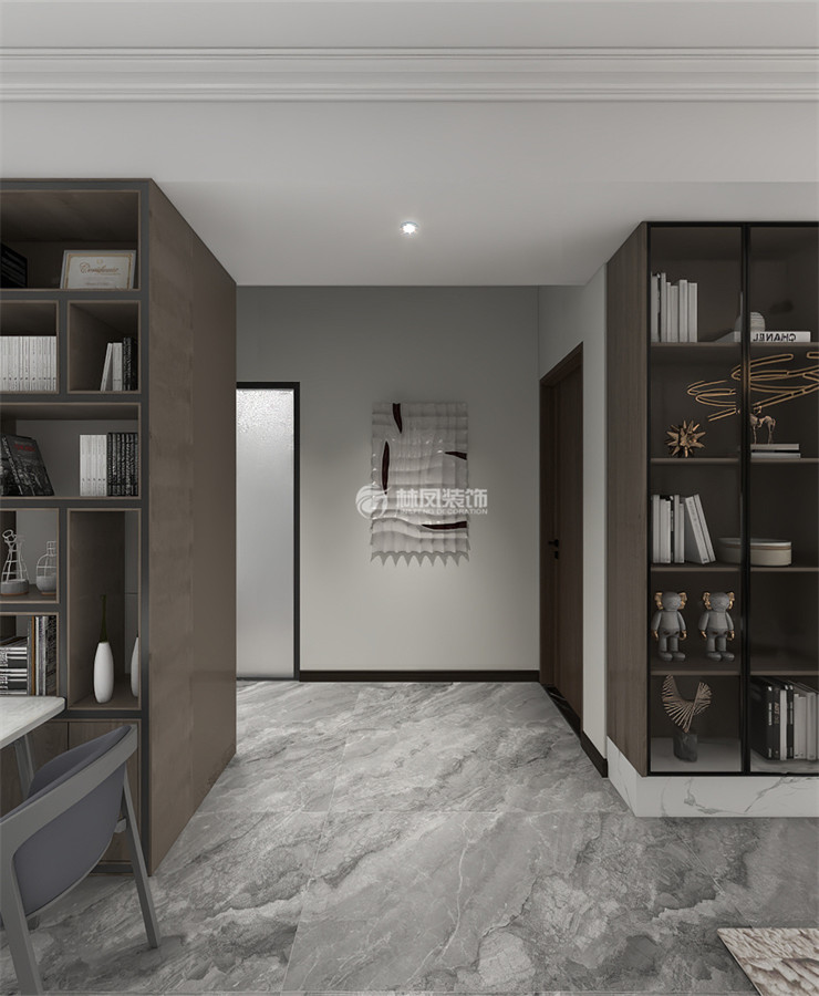 張靖喆-保利白沙林語-現(xiàn)代風格-過道.jpg