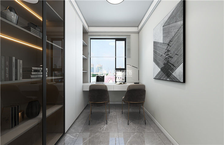 御水藍灣-115-現(xiàn)代風格-書房.jpg