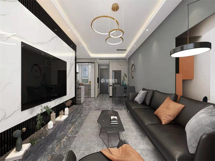 悅景新世界-現(xiàn)代風格-105平-客廳.jpg