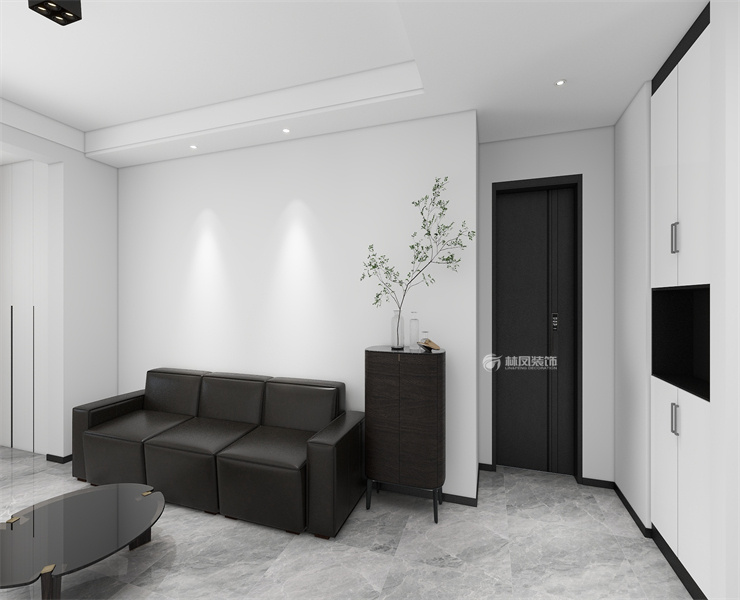 中海寰宇天下A區(qū)99㎡ 現(xiàn)代風格 客廳1.jpg