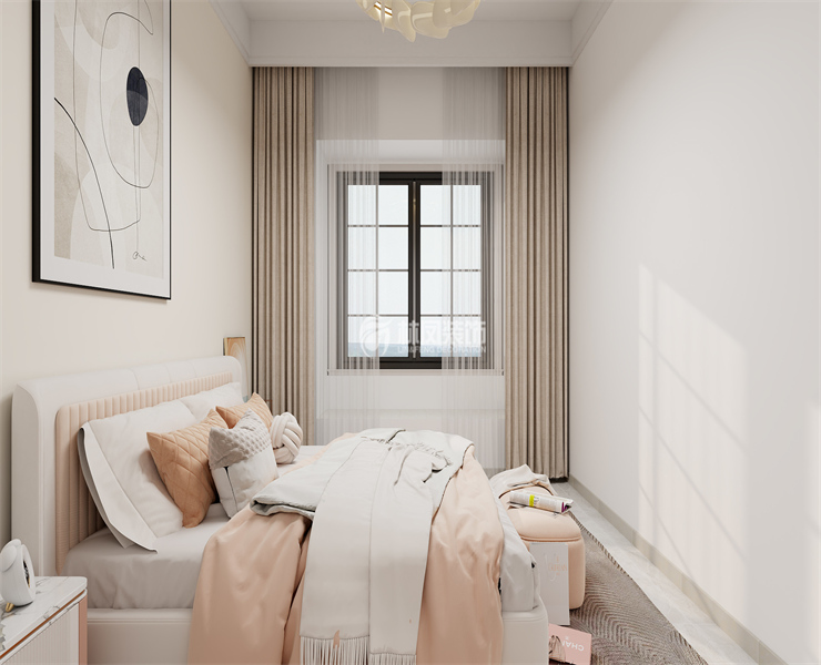 恒大濱江左岸-137平-現(xiàn)代風(fēng)格-次臥.jpg