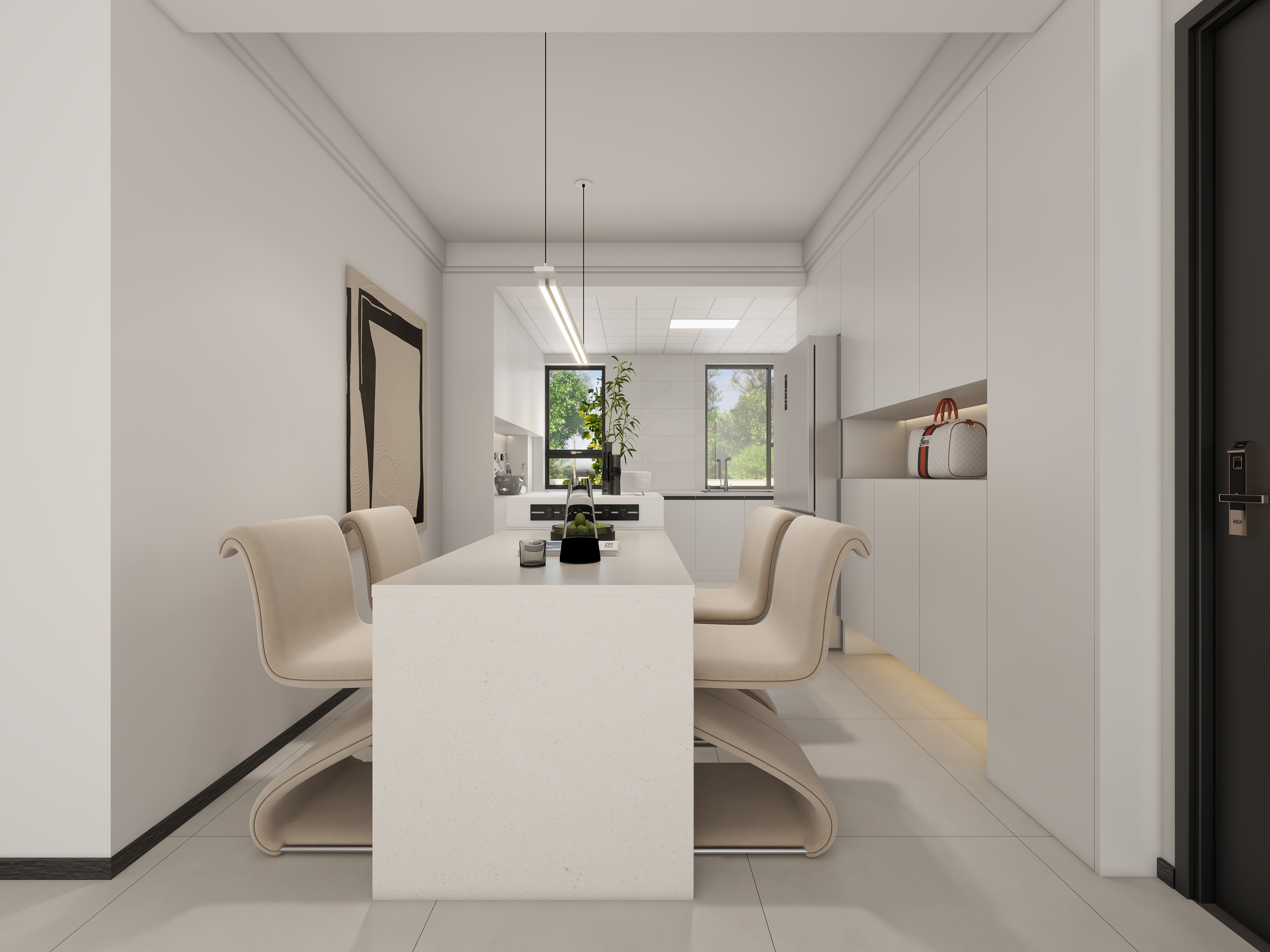 格林生活坊95㎡ 現代風格 餐廳.jpg